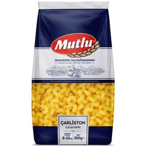 Макарони MUTLU Cavatappi Ріжки Кручені 500г